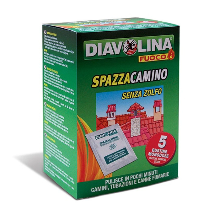 Vendita online Diavolina spazzacamino busta 5x50 gr.